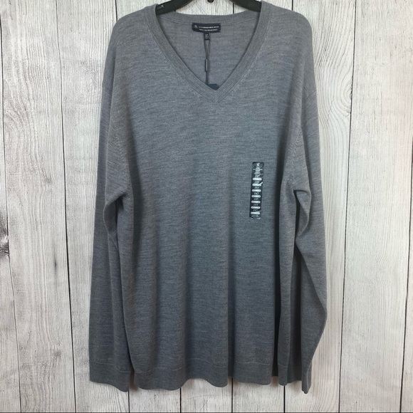 HART SCHAFFNER MARX - Men’s Wool Sweater - 2XT - Picture 3 of 9